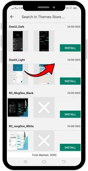 Built-in Theme Store