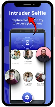 intruder selfie
